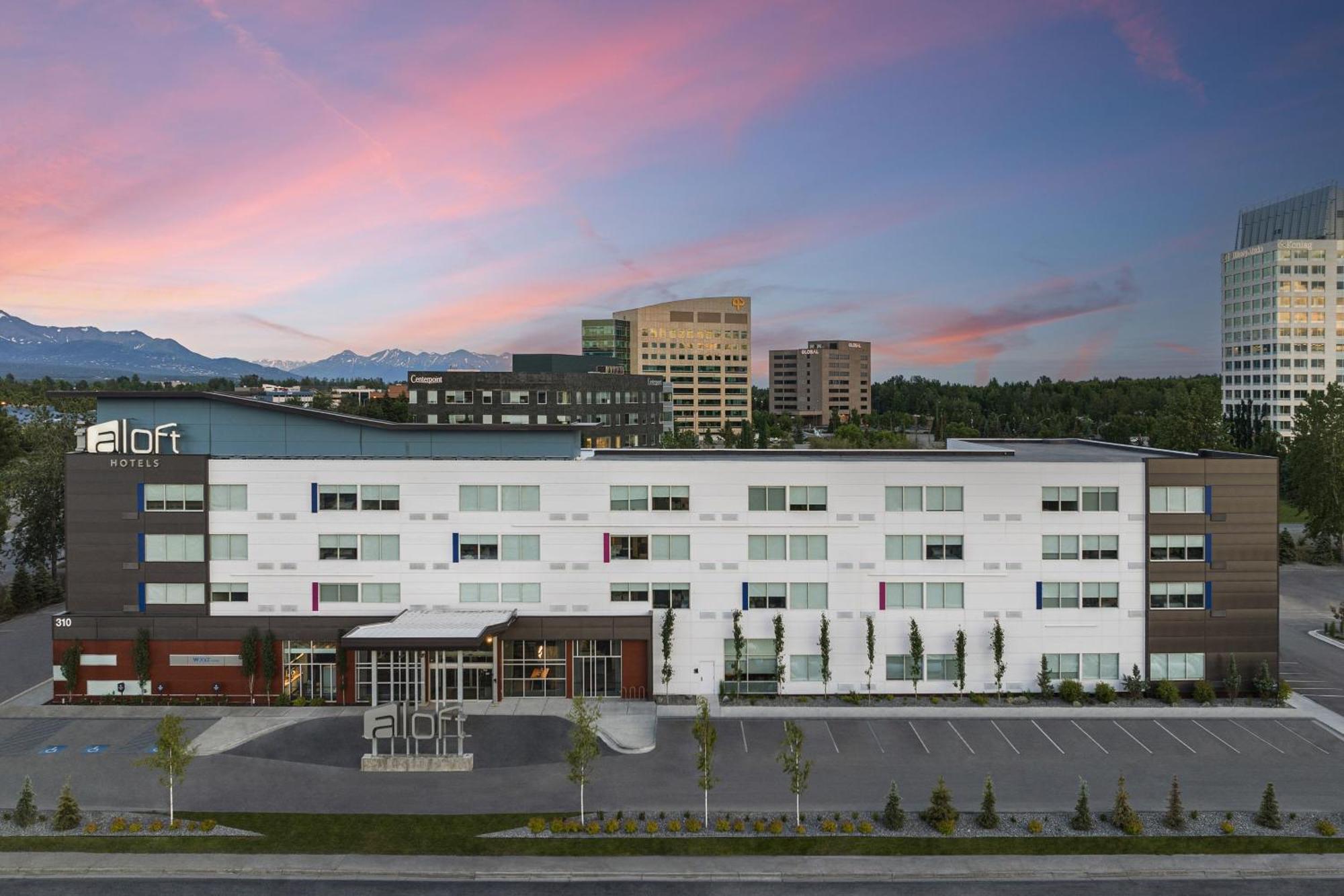 Aloft Anchorage Exterior foto