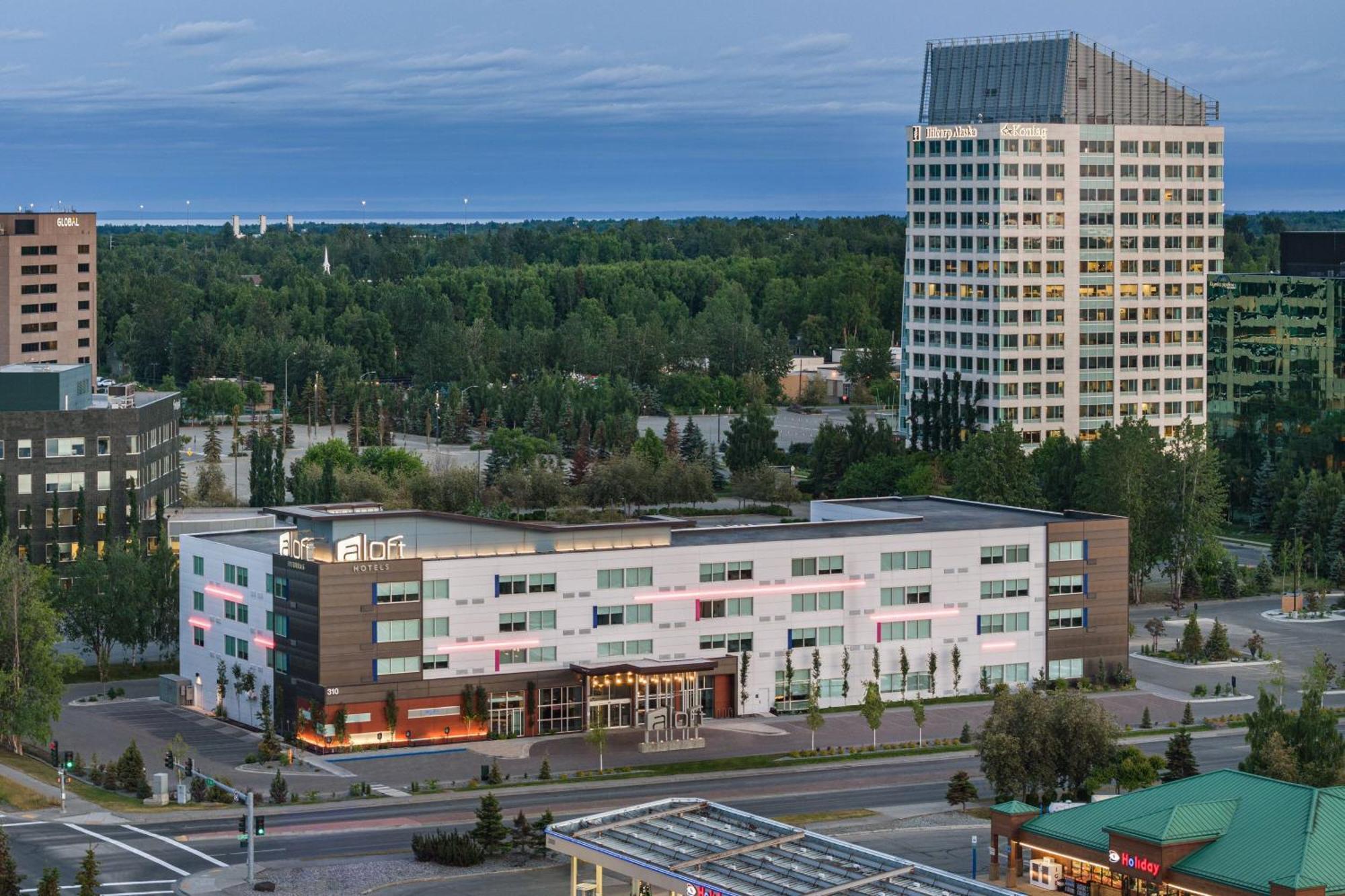 Aloft Anchorage Exterior foto